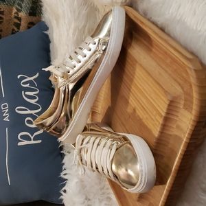 SL Gold Sneakers Size 6